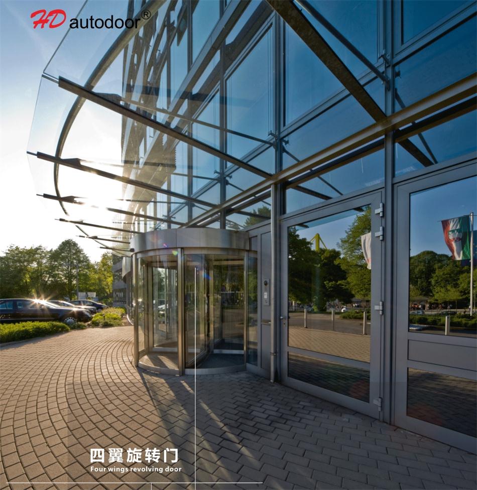 兩翼、三翼、四翼旋轉(zhuǎn)門：青島恒達(dá)自動(dòng)門(圖5)