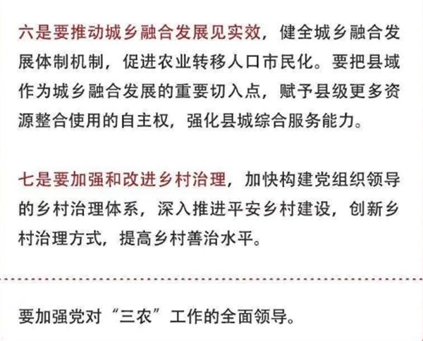2020年中央農(nóng)村工作會(huì)議精神速覽！(圖5)