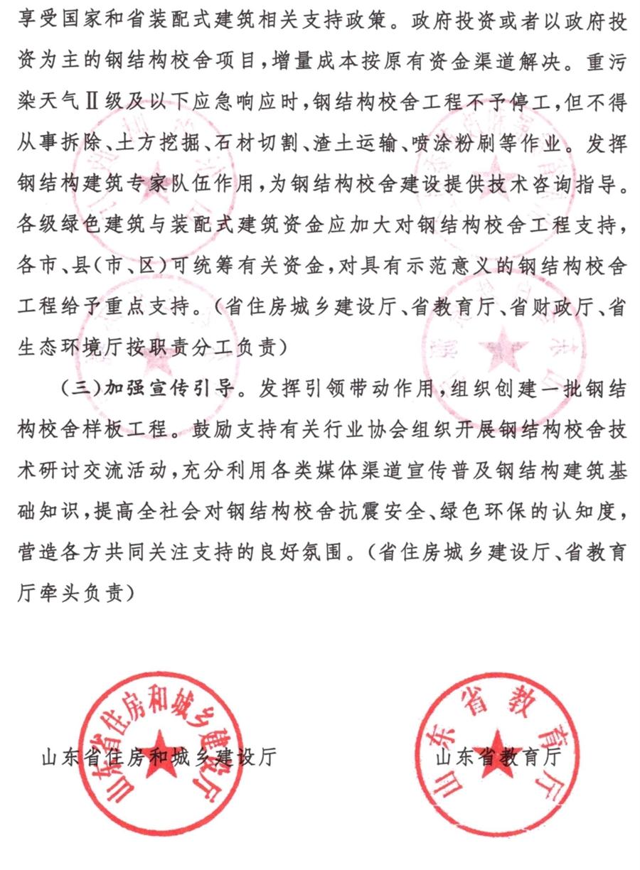 鋼結(jié)構(gòu)校舍建設(shè) 政策扶持知多少！(圖5)