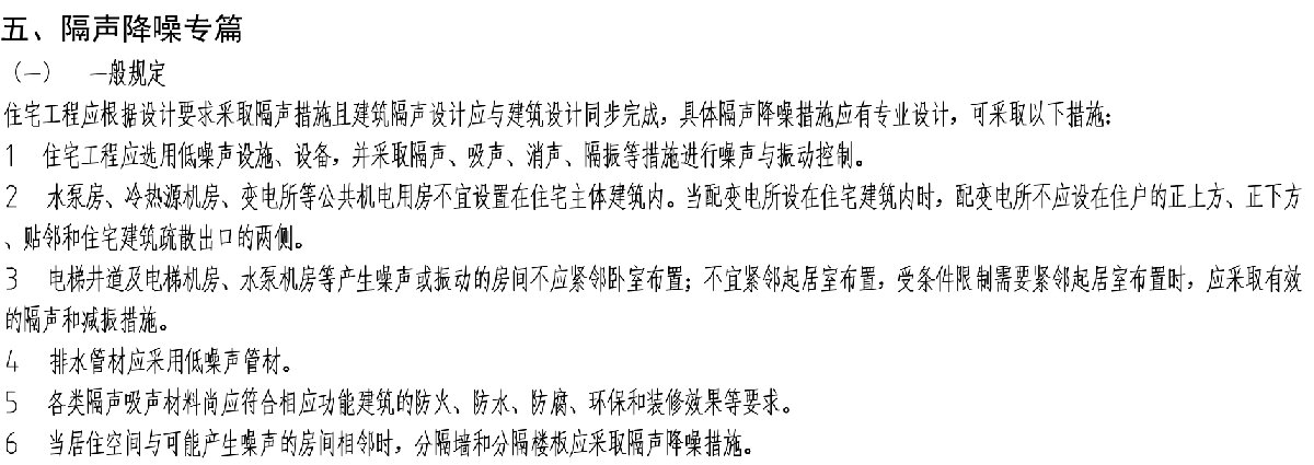 住宅隔聲降噪、防串味專篇（2025）(圖2)